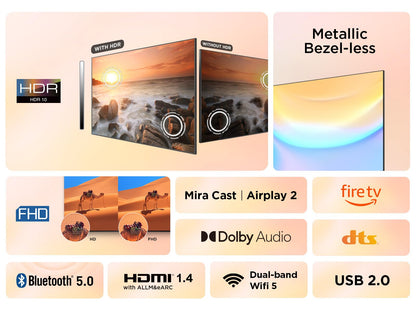 TCL 40SF540 Smart TV, 40 Zoll, Full HD, HDR, Fire OS