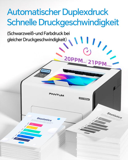PANTUM CP2100DW Farblaserdrucker Duplex WLAN LAN USB