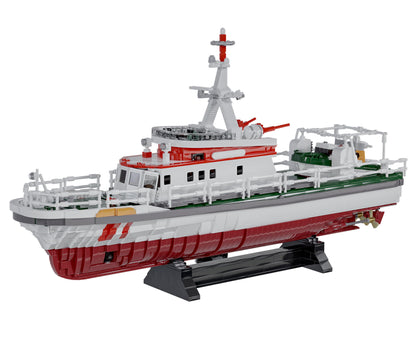 BlueBrixx Pro Seenotrettungskreuzer DGzRS Klemmbaustein-Set