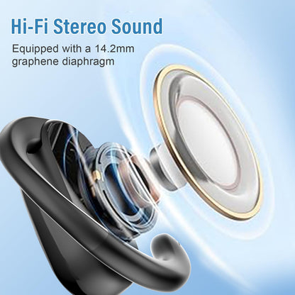 Conyat X7 AI Übersetzer Kopfhörer Bluetooth, Open Ear, 164 Sprachen