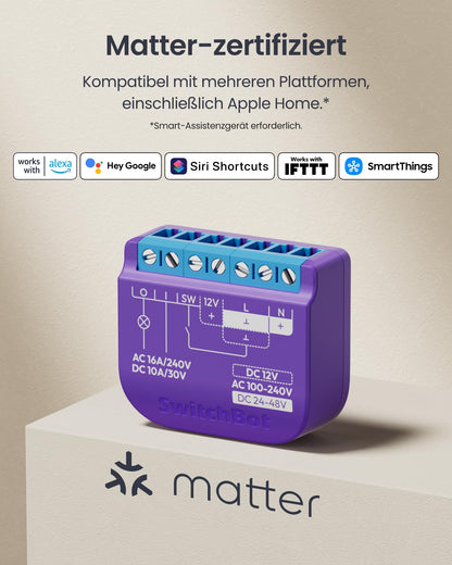 SwitchBot Wlan Schalter 1 Schaltmodul – 4er-Pack