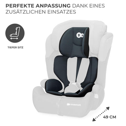 Kinderkraft COMFORT UP I-SIZE Kinderautositz 76-150cm Schwarz