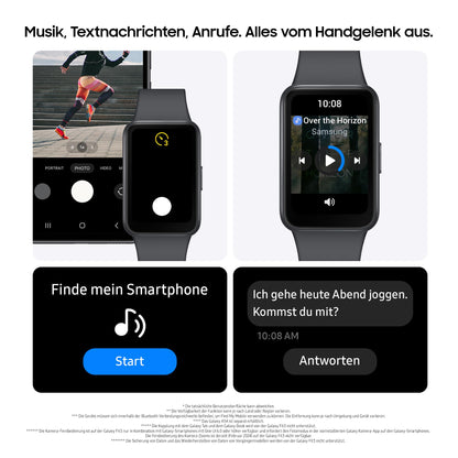Samsung Galaxy Fit3 Fitness Tracker mit AMOLED-Display, Grau