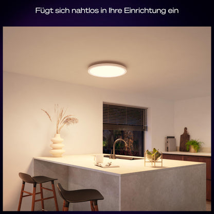 Philips Hue Devote LED-Panel, rund, 30 cm, weiss, 2er-Pack
