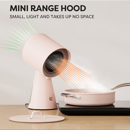 CIARRA HOOD TO GO CBPHP01 Mini-Dunstabzugshaube – Rosa