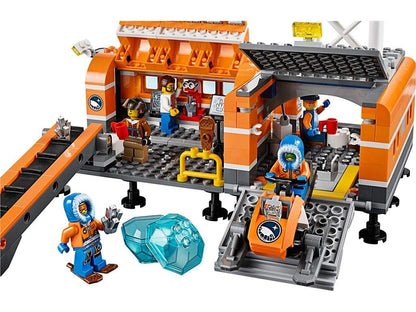 LEGO City Arktis-Basislager Konstruktionsset - 60036