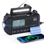 Mesqool Kurbelradio CR1009Pro DAB+ mit Solar und LED-Taschenlampe