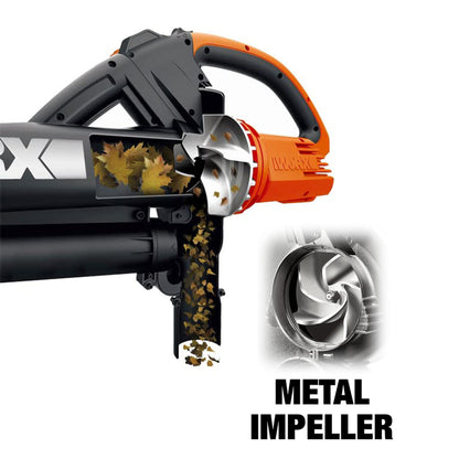 WORX WG505E Trivac – 3-in-1 Laubbläser & Laubsauger 3000W