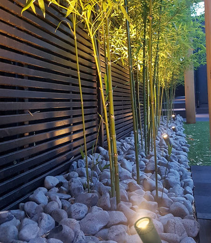 DAWALIGHT Erdspiess Gartenstrahler GU10 LED - 4er Set Warmweiss