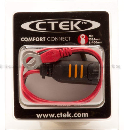 CTEK CT5 Powersport Batterieladegerät mit M8 Adapter – Schwarz