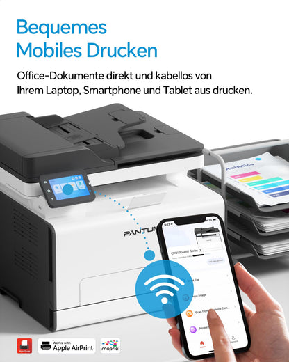 PANTUM CM2100ADW Farblaserdrucker Multifunktionsgerät - Upgrade-Version