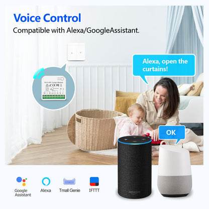 DieseRC Smart Rollladen Modul 5er Set - WLAN Alexa Google Home