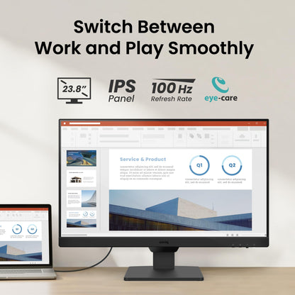 BenQ GW2490E Gaming Monitor 24 Zoll Full HD 100Hz IPS Eye-Care