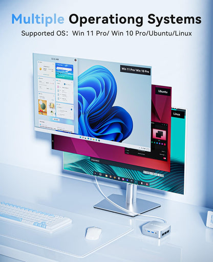 ACEMAGICIAN Vista Mini V1 Mini PC - Intel N97 16GB 512GB Win 11 Pro