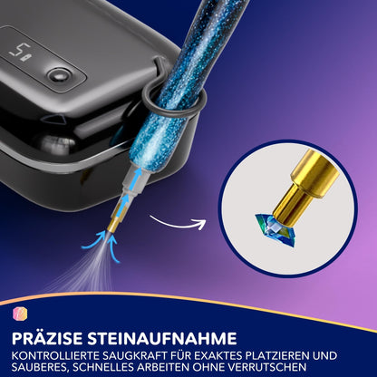 Picmondoo Black E-Painter 2.0 – elektrischer Diamond Painting Stift