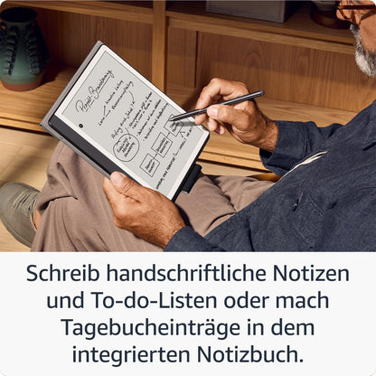 Amazon Kindle Scribe 64 GB E-Book-Reader mit Premium-Stift, Jadegrün