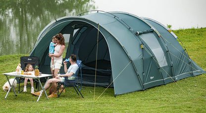 Portal Tunnelzelt Familienzelt - 6 Personen Stehhöhe