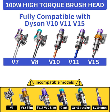 GYRQXMPL Torque Drive Elektrobürste für Dyson V7 V8 V10 V11 V15