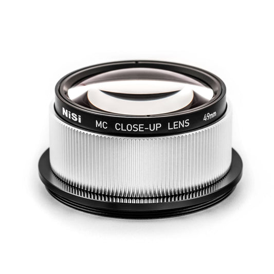 NiSi Close Up Objektiv Filter Set Makro Nahlinse - 49mm: Kreisförmige, schwarzgerahmte Filter für Makro-Nahaufnahmen und Vergrößerung.