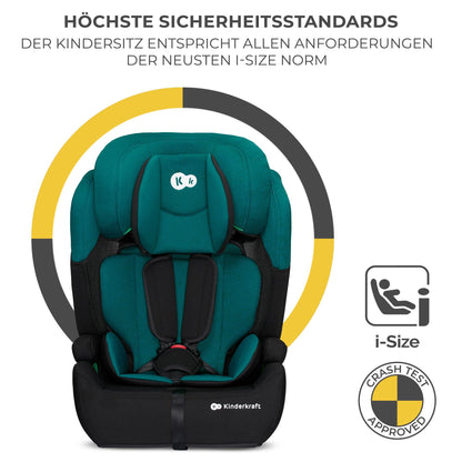 kk Kinderkraft COMFORT UP I-SIZE Autositz 76-150 cm - Grün