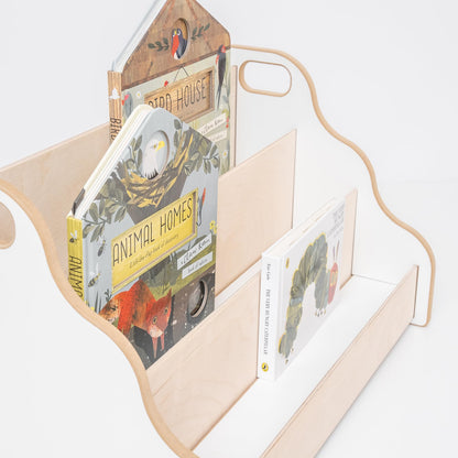 MAMOI Kinderregal – freistehendes Bücherregal aus Holzwerkstoff