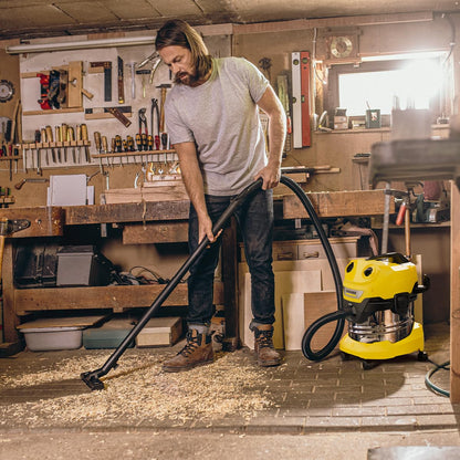 Kärcher WD 4 S V-20/5/22 Nass- & Trockensauger - Edelstahl