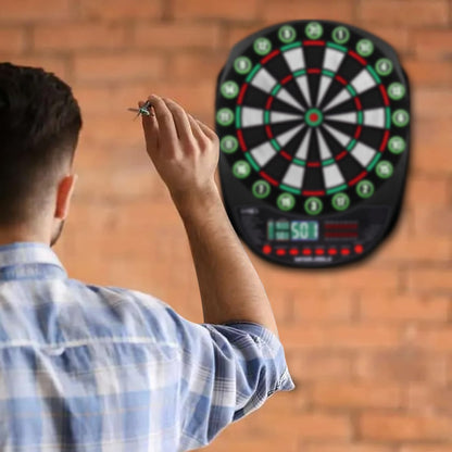 WIN.MAX Elektronische Dartscheibe Profi Set, 34 Spiele, 354 Varianten