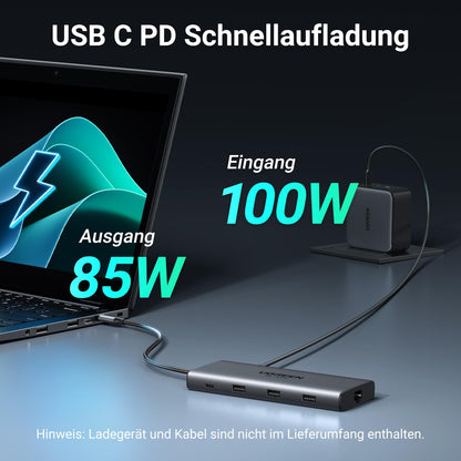 UGREEN Revodok Pro USB-C Docking Station 10-in-1 Dual HDMI 4K