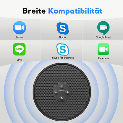 EMEET M1A Konferenzlautsprecher – 360° Mikrofon, Geräuschreduzierung