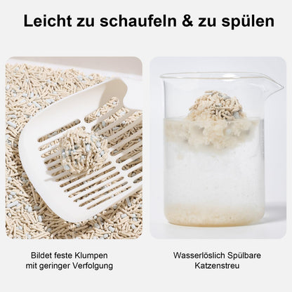 FUKUMARU Tofu Katzenstreu 10,8 kg, schnell klumpend, staubfrei