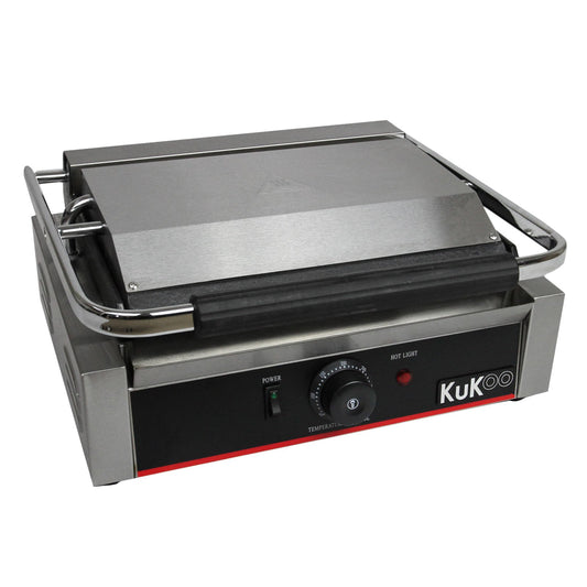 KuKoo Panini Elektrogrill 1/2 glatt-1/2 gerillt 2200W