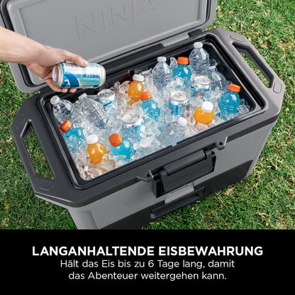 Ninja FrostVault Hard Cooler 47L Kühlbox FB151EUGY - Schiefergrau