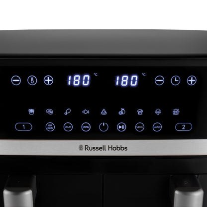 Russell Hobbs SatisFry Heissluftfritteuse 9L Dual 27681-56