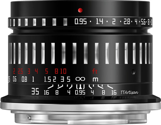 TT Artisan 35mm F1.4 APS-C Weitwinkelobjektiv Sony E-Mount schwarz