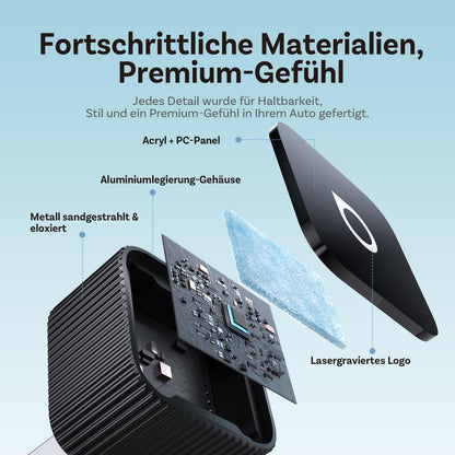 OTTOCAST Mini Slim 2-in-1 Wireless CarPlay & Android Auto Adapter