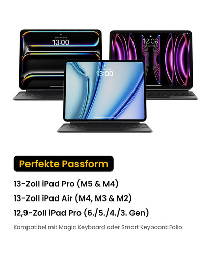 tomtoc Portfolio Tablet Tasche 13 Zoll Hartschale für iPad Air/Pro