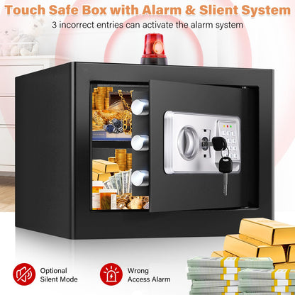 Digital Tresor 25L – Feuerfest, Möbeltresor mit Alarmanlage