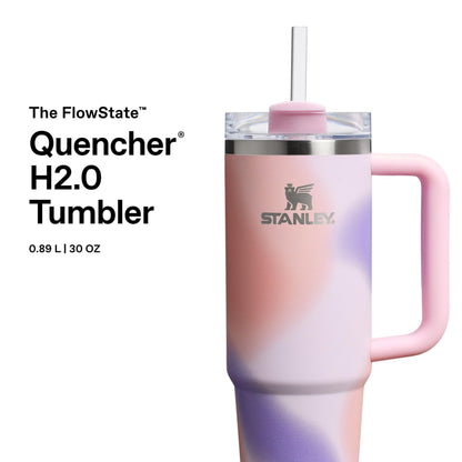 STANLEY Quencher H2.0 FlowState Trinkflasche 0.89 L, Rose Petal Motion