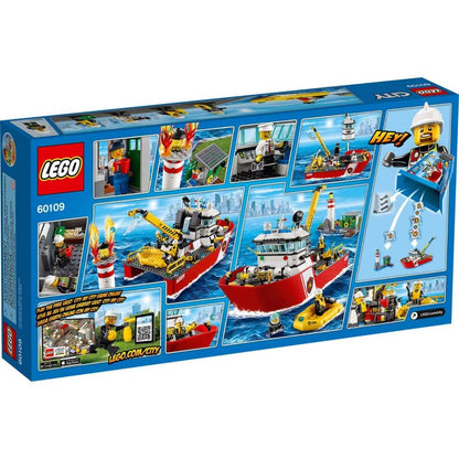 LEGO City Feuerwehrschiff – Konstruktionsspielzeug 60109