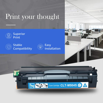 STAROVER Toner kompatibel für Samsung CLT-P504C 4er-Pack