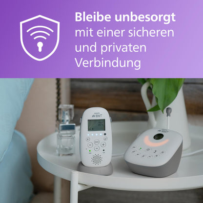 Philips Avent Audio Babyphone SCD733/26 DECT - weiss