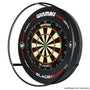 WINMAU Plasma Dartboard-Licht mit Pro-Line Umrandung, schwarz, aus Aluminium mit 360-Grad-LED-Beleuchtung