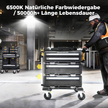 VistaNovaX LED Strahler Aussen 150W 16500 Lumen IP66, 2 Stück