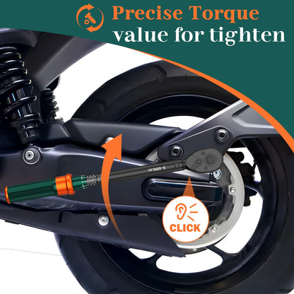 NADOKHI Drehmomentschlüssel Set 3-tlg - 1/4" 3/8" 1/2" Zoll