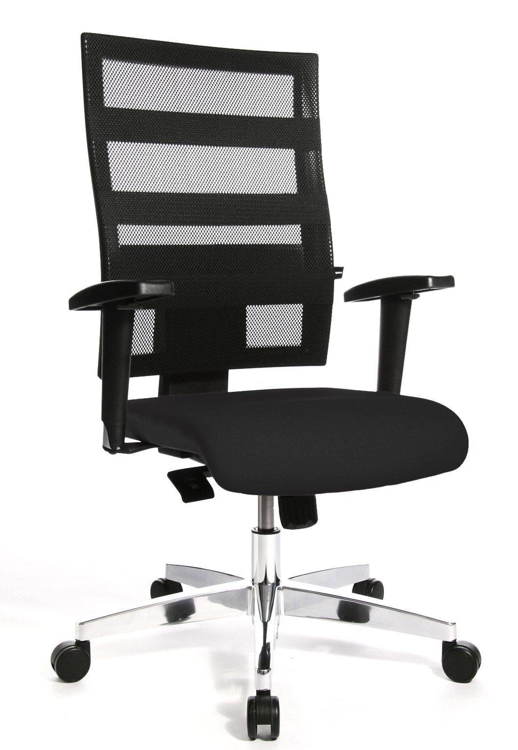 Topstar X-Pander Ergonomischer Bürostuhl Schwarz Netzstoff. Zum ergonomischen Sitzen und Arbeiten im Büro.