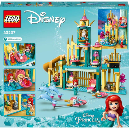 LEGO Disney Arielles Unterwasserschloss - Prinzessinnen Spielzeug