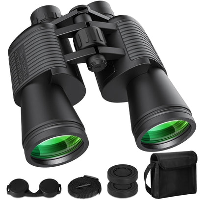 Opaita Fernglas 20x52 HD mit FMC-Objektiven und BAK-4-Prismen, rutschfeste Gummibeschichtung, für Vogelbeobachtung
