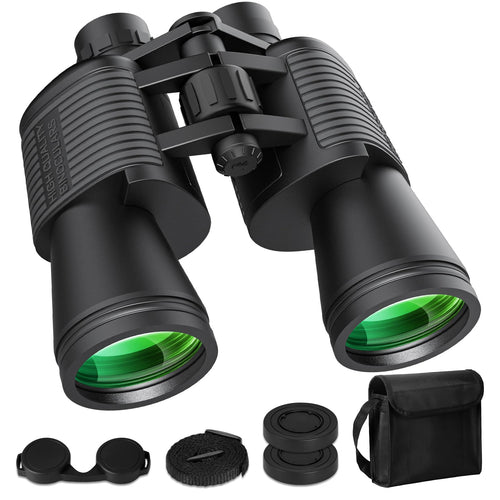 Opaita Fernglas 20x52 HD mit FMC-Objektiven und BAK-4-Prismen, rutschfeste Gummibeschichtung, für Vogelbeobachtung
