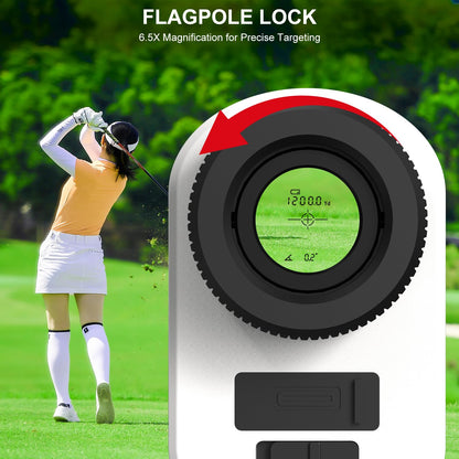 HANMATEK GR1200 Golf-Entfernungsmesser mit Neigungsmessung