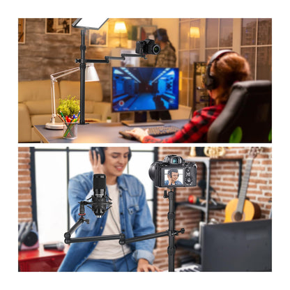 NEEWER TL253A+MH022 Kamera Tischhalterung - Teleskop 1.2m Klapparm